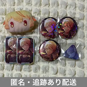 프로세카 텐마 츠카사 글리터 캔뱃지 홀로그램 캔뱃지 스퀘어 캔뱃지