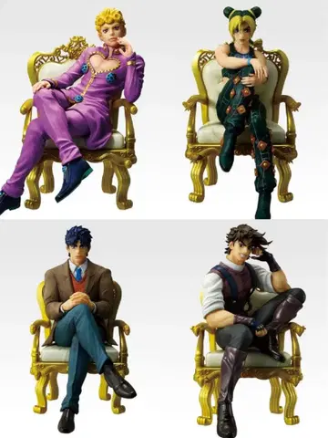 제일복권 죠죠의 기묘한 모험 피규어 ABEF상 세트