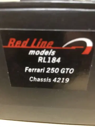 페라리 250 GTO RL184 다크 블루