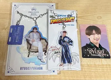 ACEes 후카다 타츠키 아크릴 스탠드 아크릴 키링 프로필 카드