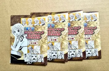 원피스 아크릴 피규어 나미 4개 세트 미개봉 새상품