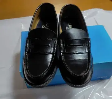 HARUTA 블랙 로퍼 26cmEEE