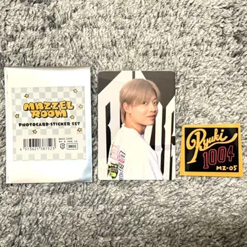 MAZZEL ROOM 포토 카드 RYUKI