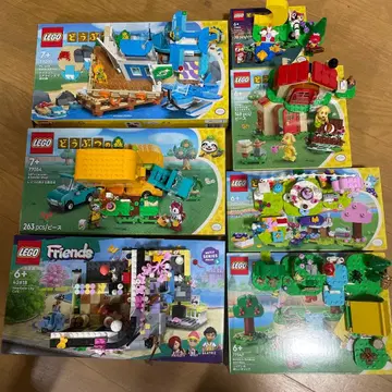 LEGO 동물의 숲 6개와 프렌즈 세트