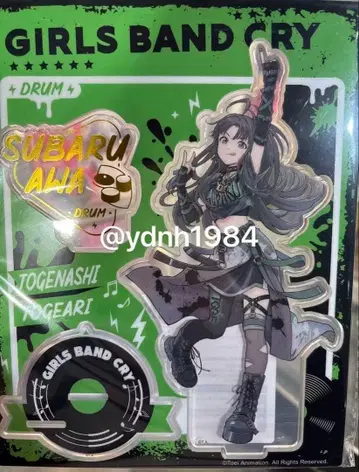 걸즈밴드클라이 중국 한정판 팝업 야스나 스바루 아크릴 스탠드