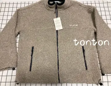 Monoha 플리스 자켓 베이지 집업