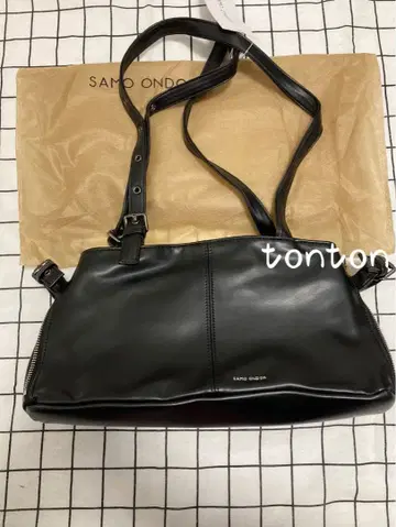 SAMO ONDOH 블랙 숄더백