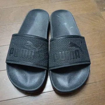PUMA 블랙 스포츠 샌들