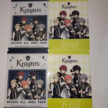 앙스타 로손 제일복권 클리어 카드 Knights