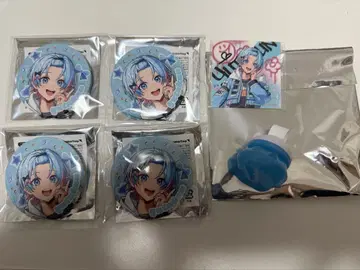 스니스트 유타 군 캔뱃지 린 라이 혜택 씰 굿즈 세트