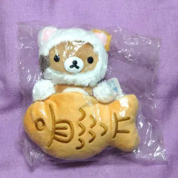 산엑스 리락쿠마 모으는 봉제 인형 느긋한 고양이 로프트 한정판