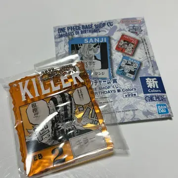 ONE PIECE BASE SHOP 복권 아크릴 블록 참 킬러