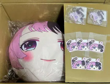 텐키 푸르루 DMM 스크래치 모찌모찌 쿠션 스티커 아크릴 키링