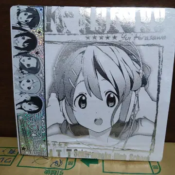 케이온!! 히라사와 유이 락 T셔츠 화이트 L 사이즈