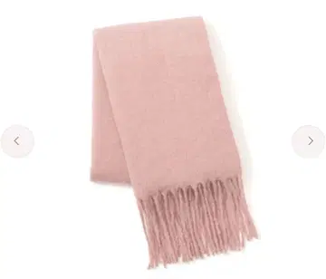 Francfranc 모헤어 머플러 핑크