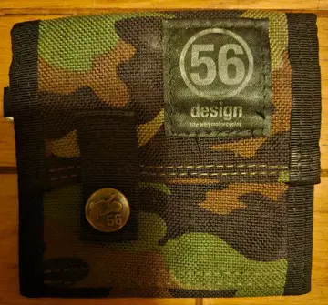 56design 카모플라쥬 접이식 지갑 레어템 단종