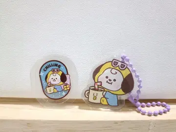 bt21 비티이십일 키링 클리어 chimmy 치미 bts