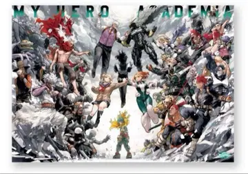 나의 히어로 아카데미아 원화전 키 비주얼 B2 포스터