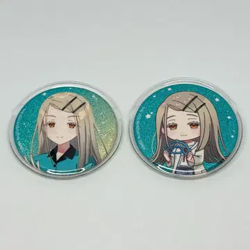 시노자와 히로 학원 아이돌 마스터 학마스 캔뱃지 라운드 원 라우완