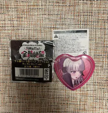 단간론파 테레가오 테레가오 하트 캔뱃지 키리기리 쿄코