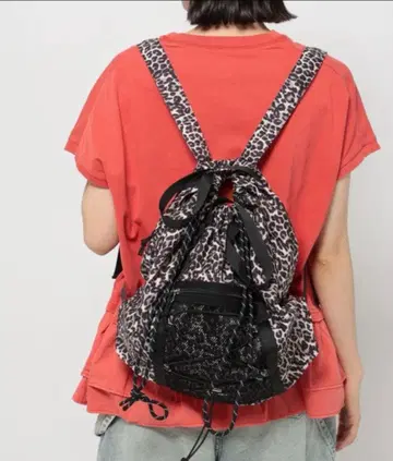 niko and - 레오파드 무늬 복조리 백