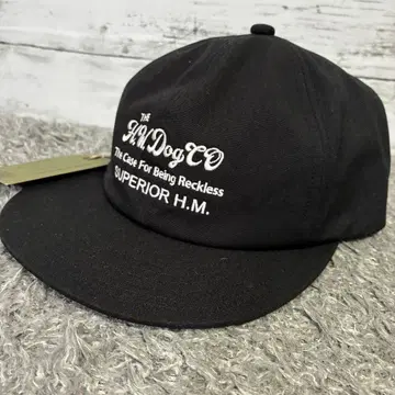 [ 미사용 ] THE H.W.DOG&CO. 볼캡 블랙 컬러 D-01022