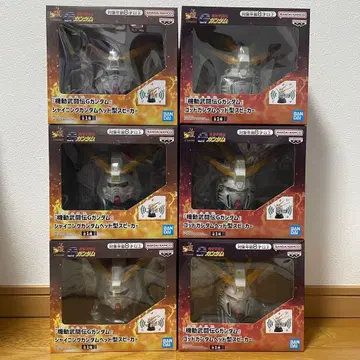 G건담 갓건담 샤이닝 건담 헤드형 스피커 6종 세트