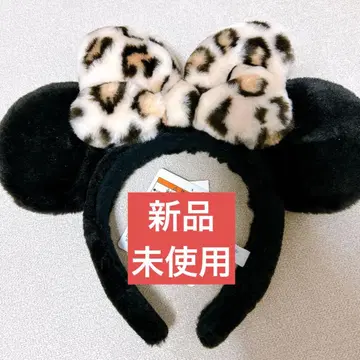 [ 미사용 새상품 ] 디즈니 머리띠 표범 무늬