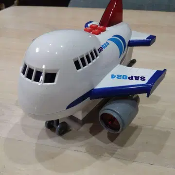 완구 비행기 SAP D-24 화이트/블루/레드