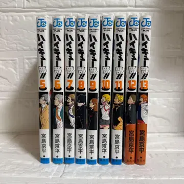 하이큐!! 5-13권 9책 세트