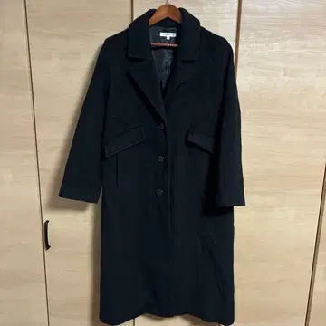 마우지 MOUSSY 블랙 롱 코트 2 M