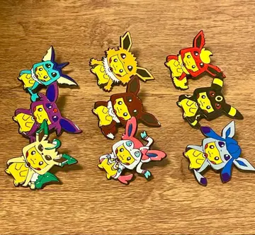 피카츄 핀 배지 9세트