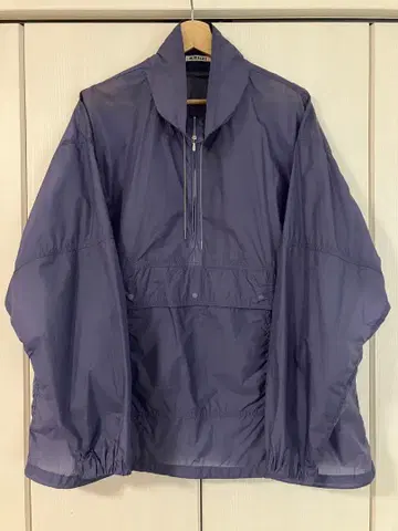 [ AURALEE ] 나일론 아노락 라이트 퍼플