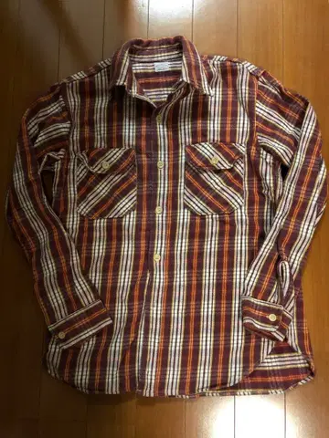 웨어하우스 플란넬 셔츠 L