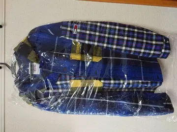 TOMMY JEANS 후드 부착 체크 자켓