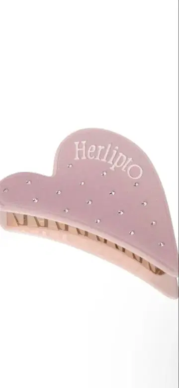 herlipto Bicolor Heart Twincle Hair Clip
