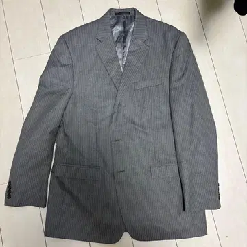 90sCHAPS 그레이 스트라이프 블레이저