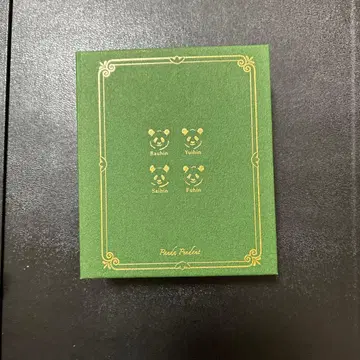 료우빈 팬더 목걸이 실버