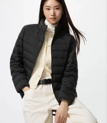 UNIQLO 울트라 라이트 다운 자켓 블랙 여성용 XL