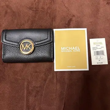 MICHAEL KORS 블랙 FULTON 키케이스