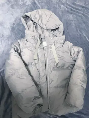 couture brooch 쿠튀르 브로치 후드 부착 다운 자켓 M