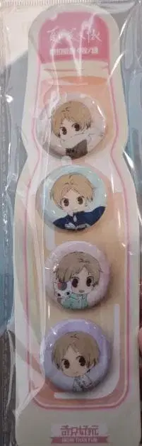 나츠메 우인장 중국 한정판 기려 시리즈 SD 캔뱃지 세트