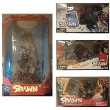 SPAWN 새상품 미개봉 새상품급 UV 필름 포장 컬렉션품