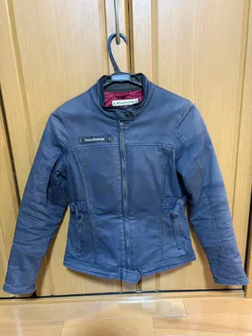 RossoStyleLab 다크 블루 가죽 자켓 M