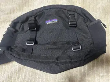 단종 파타고니아 슈퍼 베가 블랙 힙색 바디백