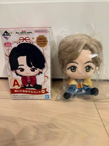 Mrs. GREEN APPLE 제일복권 봉제 인형 마스코트 A상