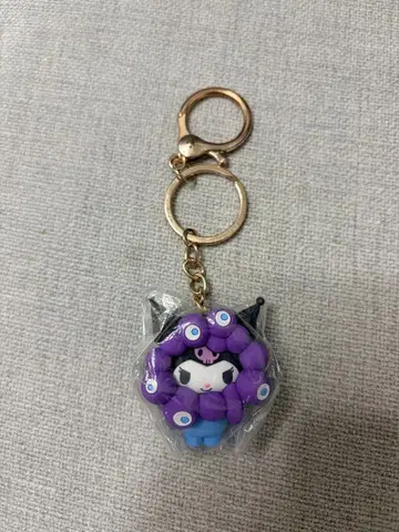 산리오 미야쿠미야쿠 키링 쿠로미 파스텔