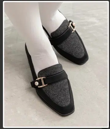 펄 버클 힐 업 로퍼 PH36013 J