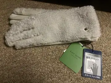 kate spade NEW YORK 스마트폰 대응 손가락 끝 슬릿 장갑