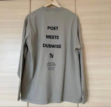 SILENT POETS POET MEETS DUBWISE 긴팔 티셔츠